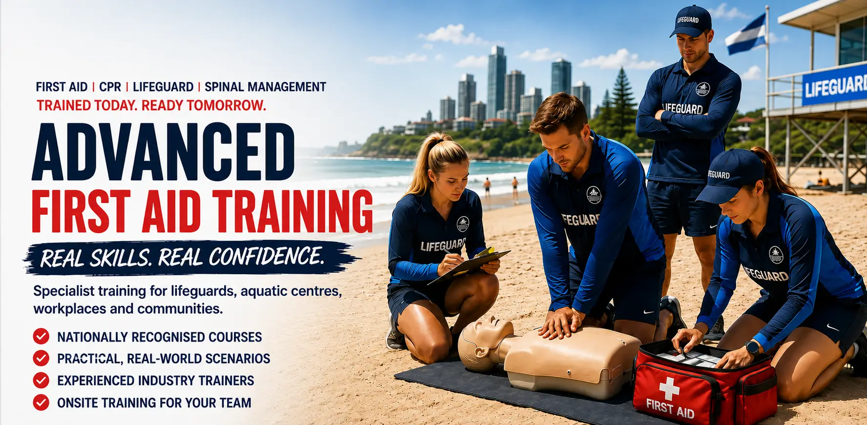 Advanced First Aid Training delivered by Accidental Education throughout New South Wales.