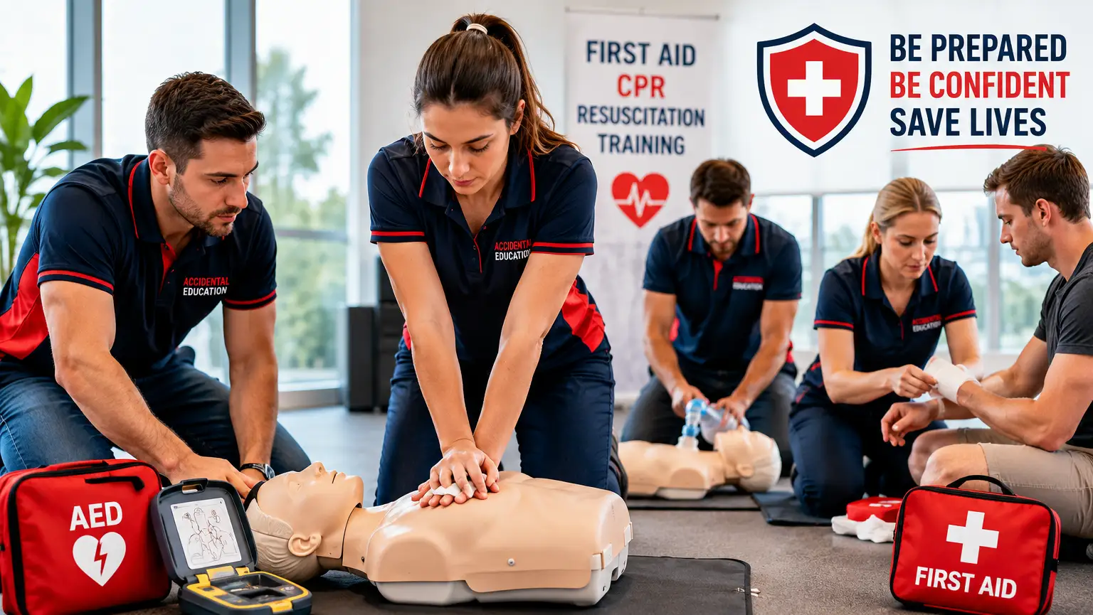 Professional First Aid and CPR training delivered by Accidental Education throughout Campbelltown, NSW.