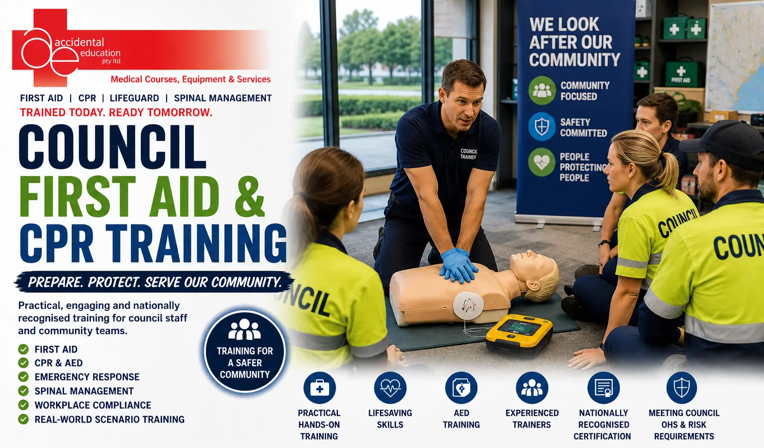 Council First Aid & Emergency Response Training NSW